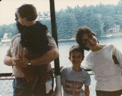 Andy McDougal; Ben Dorrough; Dan Dorrough; Kat McDougal; Family New Hampshire Trips